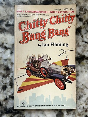 VINTAGE 1964 CHITTY CHITTY BANG BANG PAPERBACK by IAN FLEMING 3rd