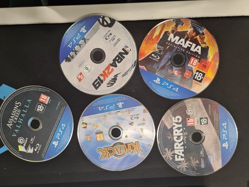 5x Playstation 4 Ps4 Spiele Konvolut Kratzer Reparatur funktioniert nicht Original