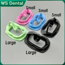 Silicone Mouth Opener Props Dental Adult Teeth Whitening Cheek Retractor L/S