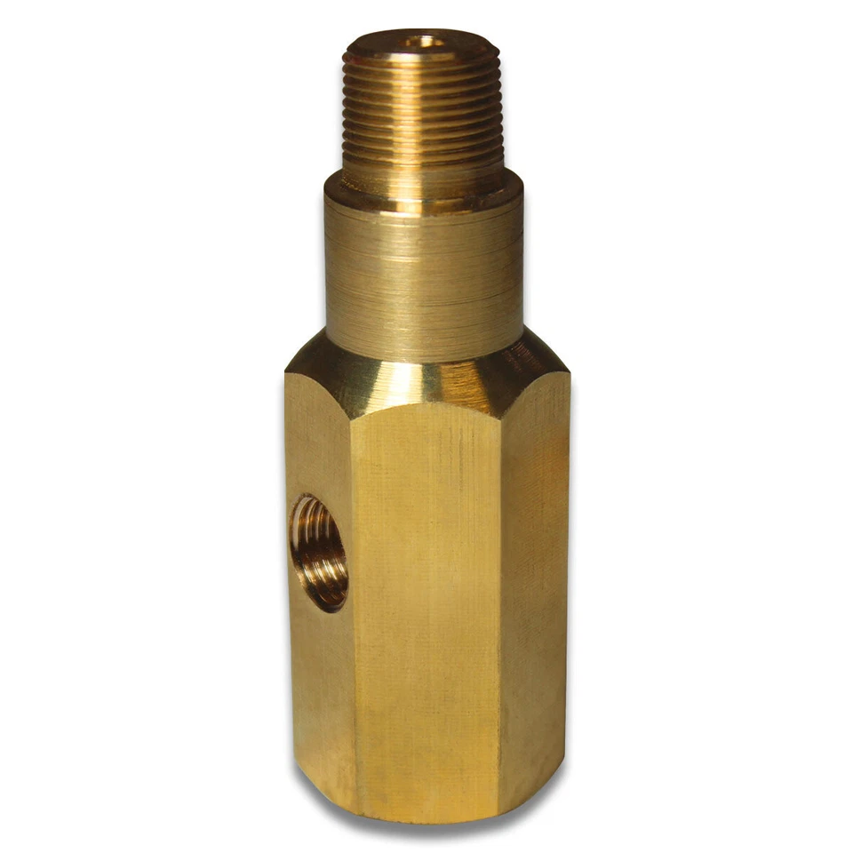 SAAS Adaptor Oil Pressure Gauge 1/4 NPT Brass TPiece Sender for EA>EL BA BF FG Foto 2 de 4