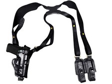 Colt - 1911 5" Leather Gun Holster Right Hand Shoulder Rig Vertical