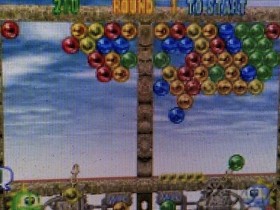 PUZZLE BUBBLE 4  JAMMA B BOARD  WITH MINI MARQUEE FOR ARCADE GAME 100% WORKING