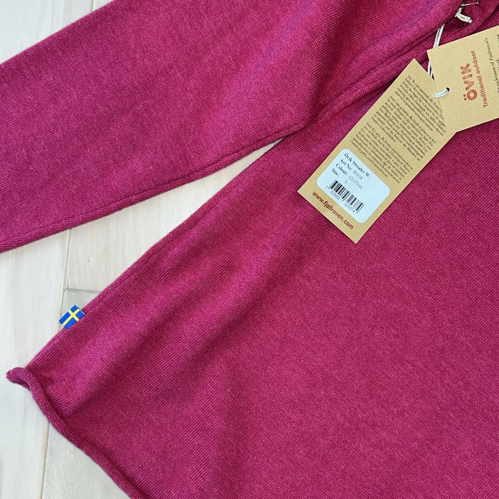 fjallraven ovik round neck sweater