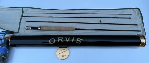 Canna da pesca a mosca Orvis Helios 763 Mid Flex 7’6” 3wt. 4 pezzi NUOVI!! - Foto 6 di 6