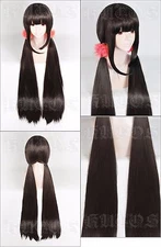 New Danganronpa V3 Harukawa Maki Cosplay party wig