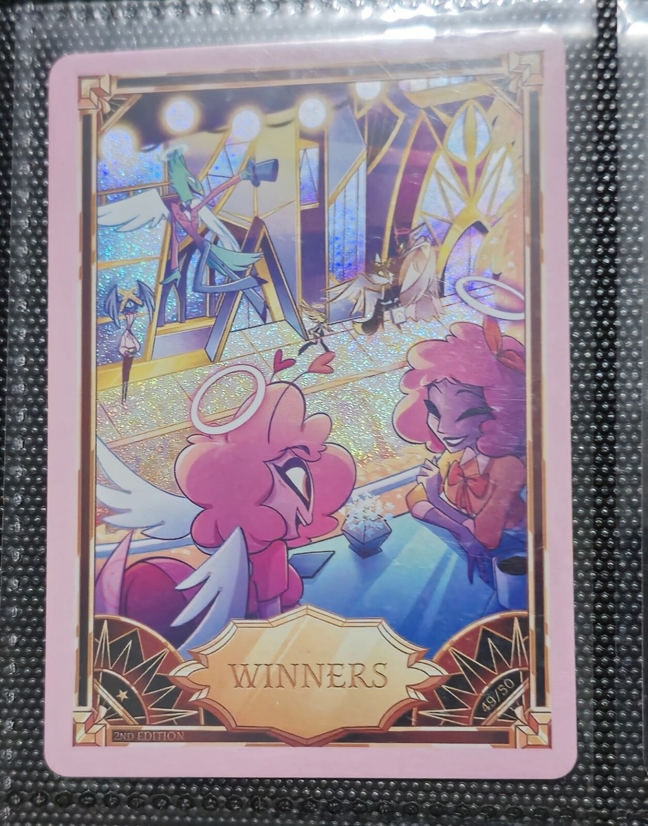 HAZBIN HOTEL WINNERS PINK FOIL 2nd EDITION | eBay