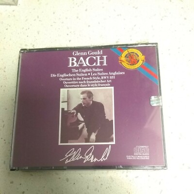 Johann Sebastian Bach Bach English Suites Gould Cd New Ebay Johann Sebastian Bach Bach English Suites Gould Cd New Ebay