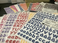 Creative Memories ABC/123 Stickers Large  Mini Sassy  Classy Many Colors