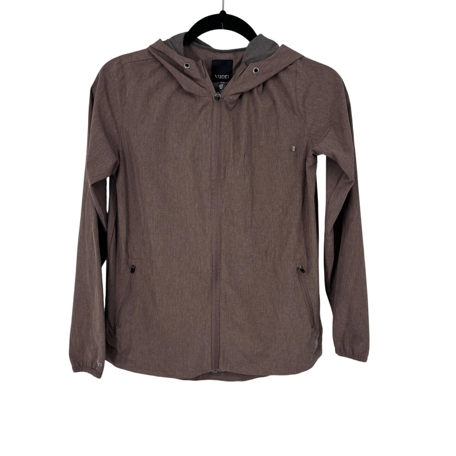 vuori outdoor trainer shell missing hood drawstring jacket