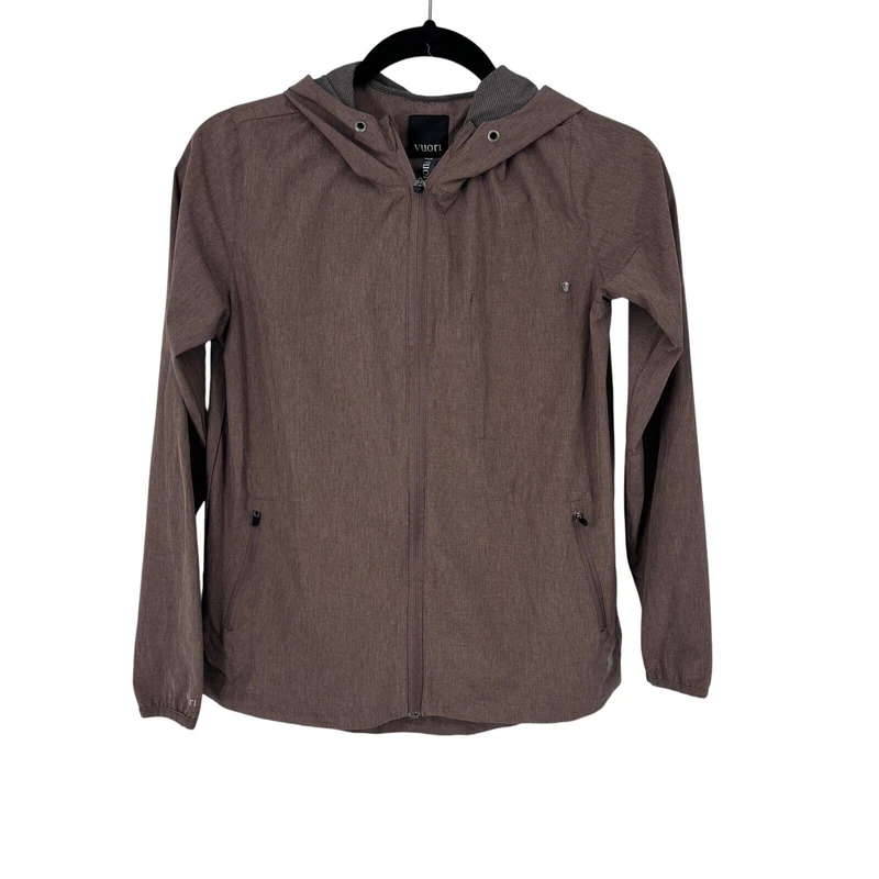 vuori outdoor trainer shell missing hood drawstring jacket