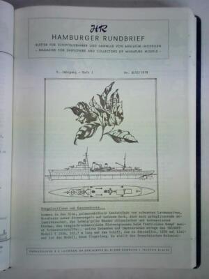 Blätter für Schiffsliebhaber und Sammler von Miniatur-Modellen = Magazine for Sh