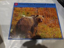 1000 Piece Glacier National Park Jigsaw Puzzle Grizzly Bear
