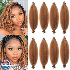 8 Packs Springy Afro Twist Hair 12 Inch Pre Fluffed Spring Twist Hair Afro Tw