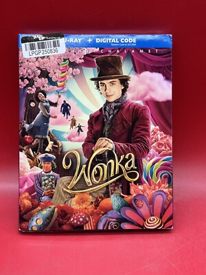 Wonka (Blu-ray, 2023) New/Sealed