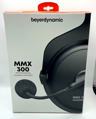 Beyerdynamic MMX 300 Pro Closed Back Gaming Headset Schwarz mit Box Gebraucht