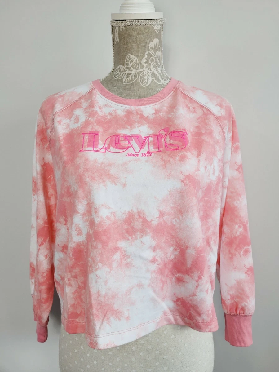 levis pink jumper