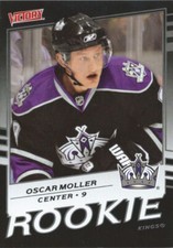 (HCW) 2008-09 Victory Black OSCAR MOLLER RC /5 **SSP** Rookie  Kings 00904