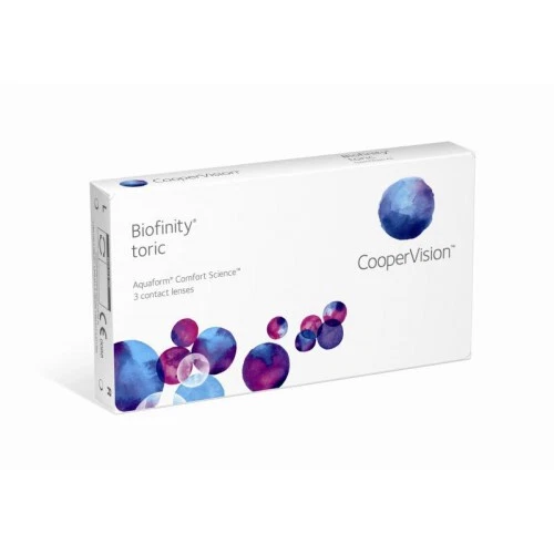 COOPERVISION Biofinity Toric for Astigmatism CooperVisio 1x3 Torische Kontaktlinsen +Behälter