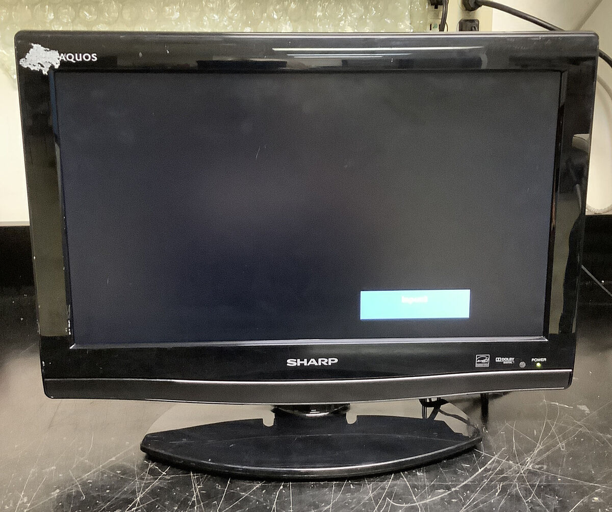 19” SHARP Liquid Crystal TV | Model LC-19SB28UT | No Remote 19” SHARP Liquid Crystal TV | Model LC-19SB28UT | No Remote