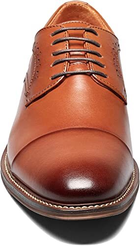 Stacy Adams Men\'s Maddox Cap Lace up Cognac Dress Shoe 8.5 Includes Box Stacy Adams Men main image 4