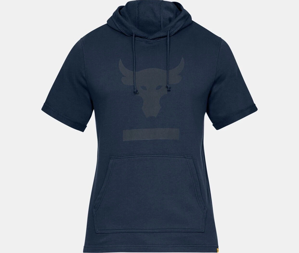 MEN'S UNDER ARMOUR PROJECT ROCK TERRY SHORT SLEEVE HOODIE A2