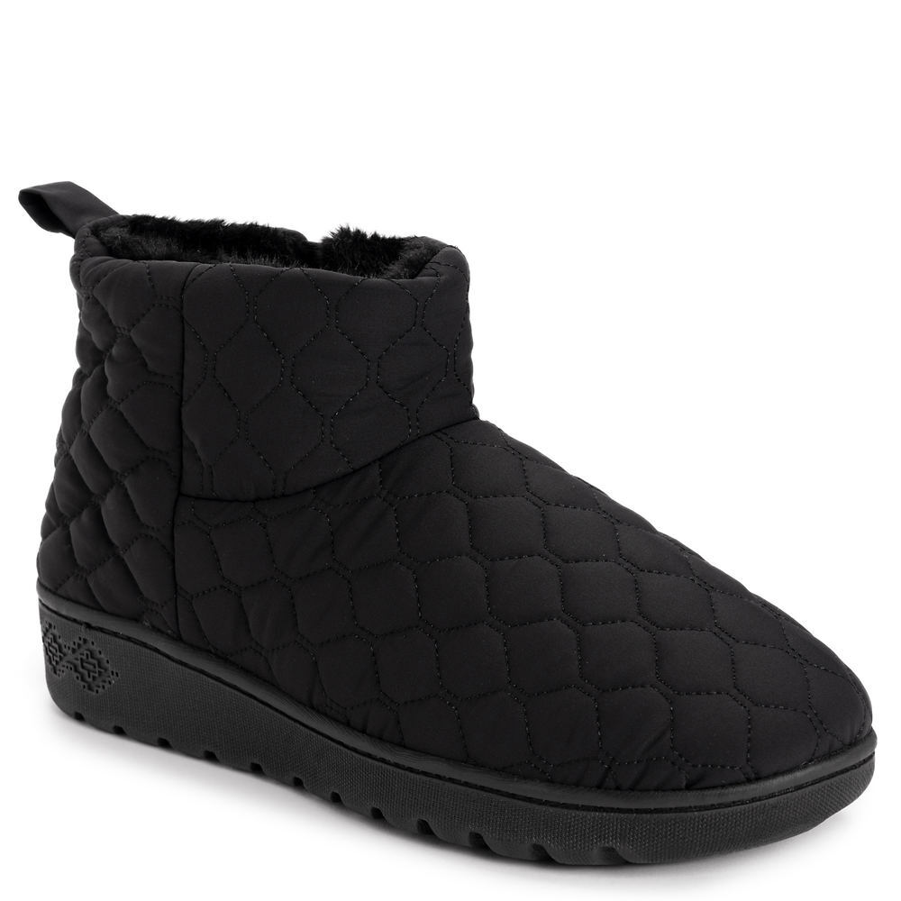 Женские тапочки MUK LUKS Avery Rose Slipper - черные 4690₽