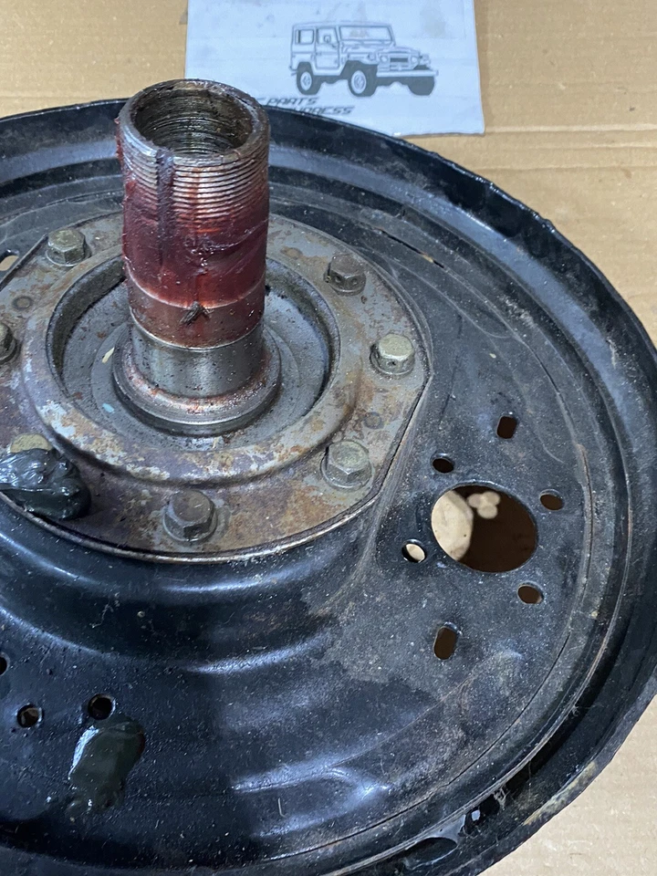 Husillo de buje delantero izquierdo dirección nudillo Toyota Land Cruiser FJ40 BJ40 1960-1984 Foto 4 de 4