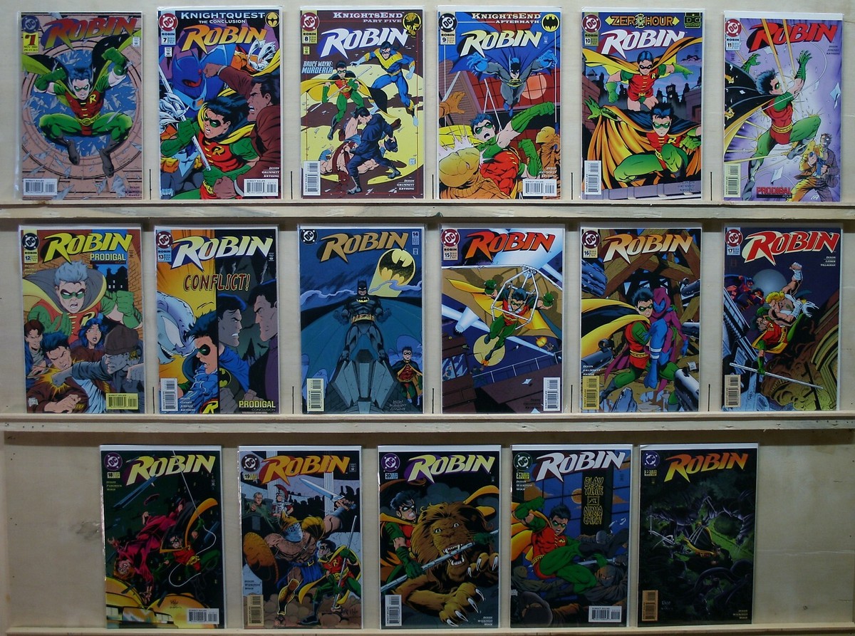 Robin (DC-1993) #1,7-22 Knightquest, Knightend, Zero Hour, Troka