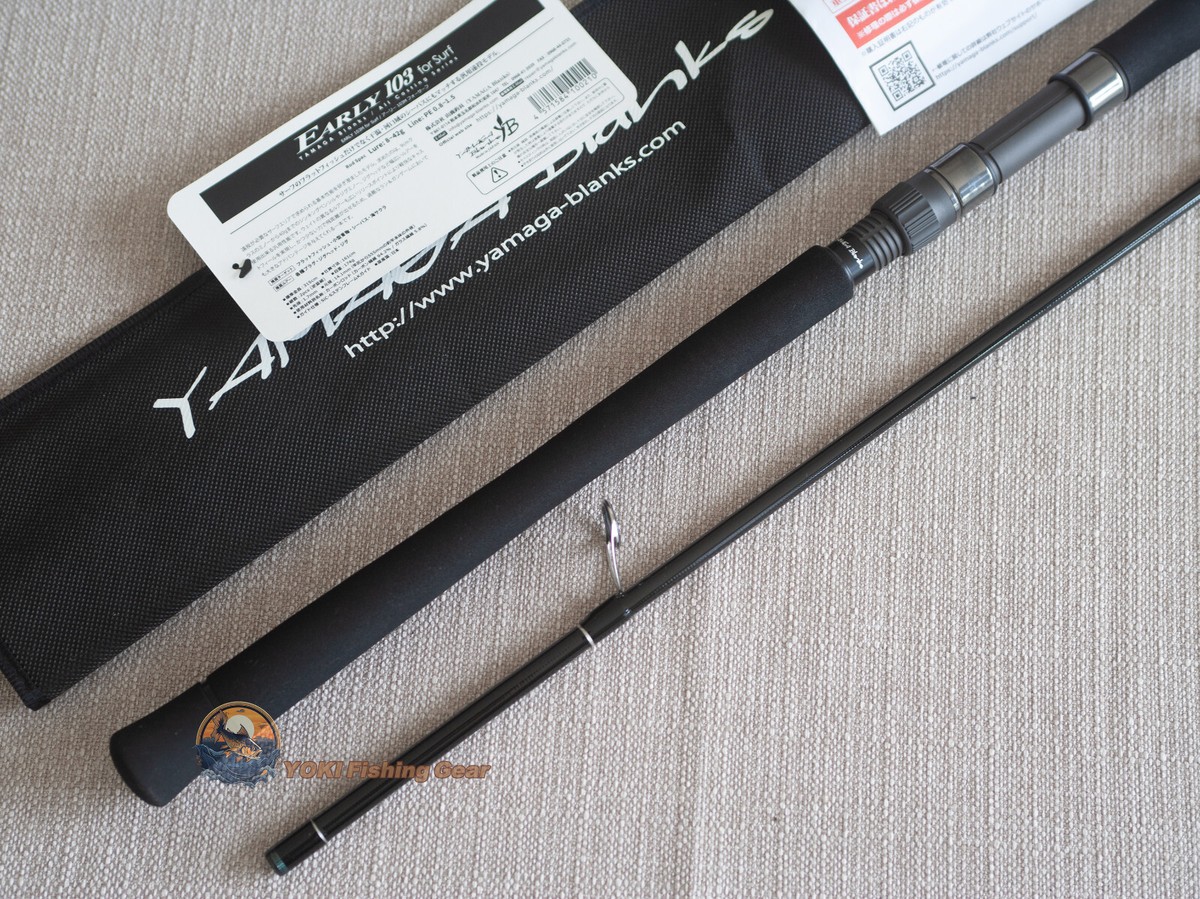 YAMAGA Blanks EARLY for Surf 103M Spinning Rod-Watch Our Product