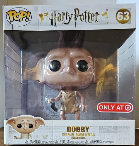 Funko Pop 10 Inch Dobby #63 Target Exclusive Harry Potter New In Box