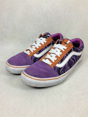 purple low top vans