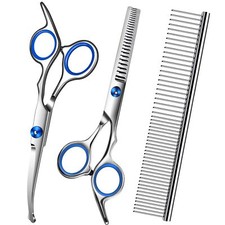Kit de tijeras de peluquer a canina de acero inoxidable para perros gatos