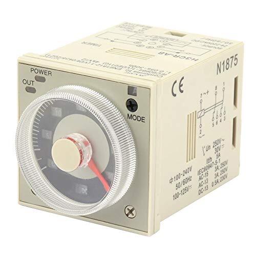 KSTE H3CR-A8 Delay Timer Relay 1.2S-300H manopola di controllo Relè di (r1o)
