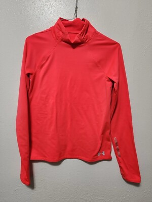 Under Armour Compression Shirt Top Youth Large YLG Fitted Cold