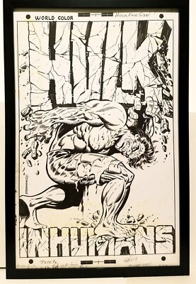 Incredible Hulk Special #1 Jim Steranko 11x17 FRAMED Original Art Poster Marvel
