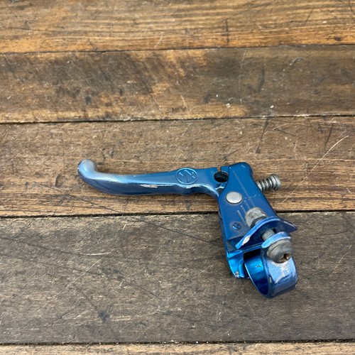 Dia Compe Tech 3 Brake Lever MX 1984 84 Old School BMX Right Blue OG 1980s Rear - Picture 10 of 11