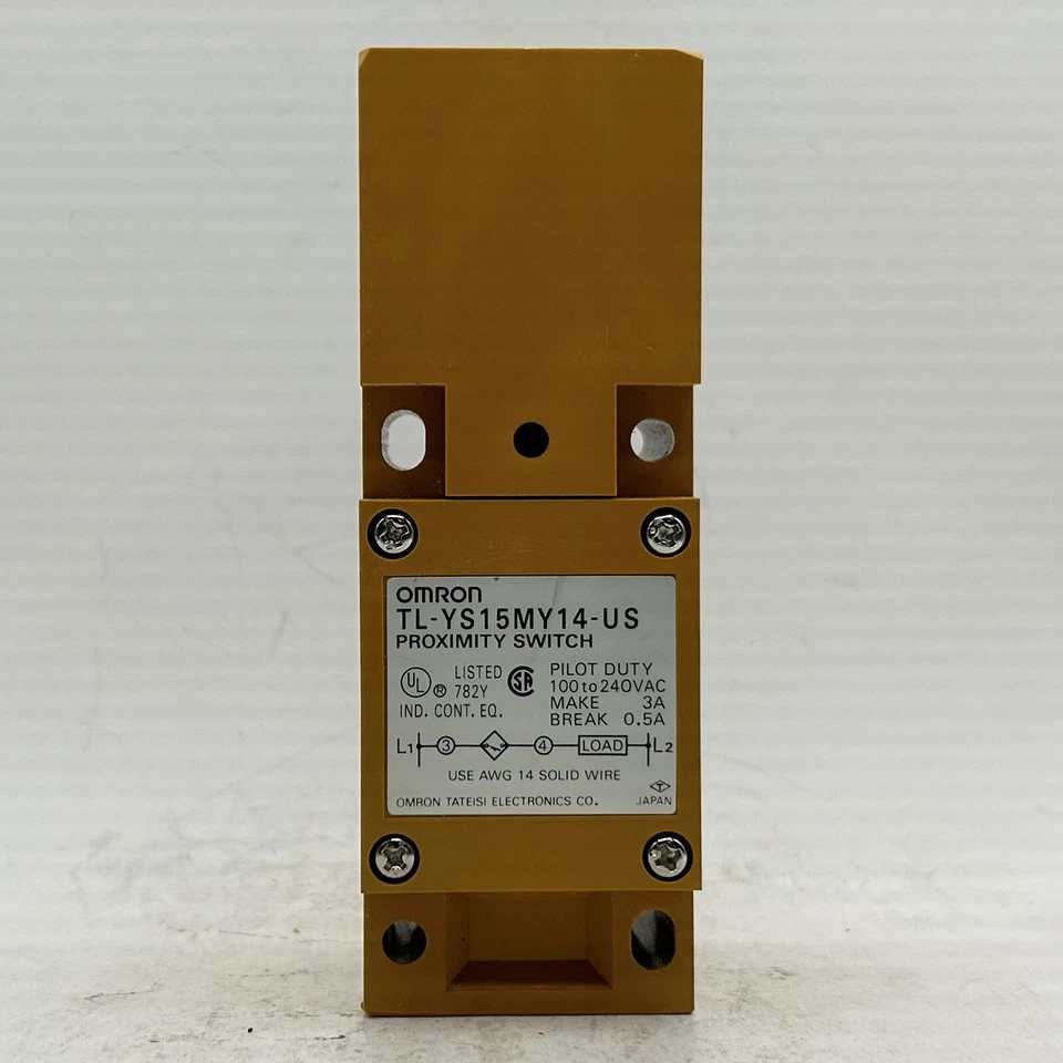Omron TL-YS15MY14-US Proximity Switch 100-240Vac 50/60Hz 3A - Image 2 of 4