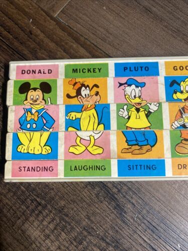 Vintage 1972 Marx Walt Disney Learning, Teaching Picture Slide Puzzle - Picture 2 of 6