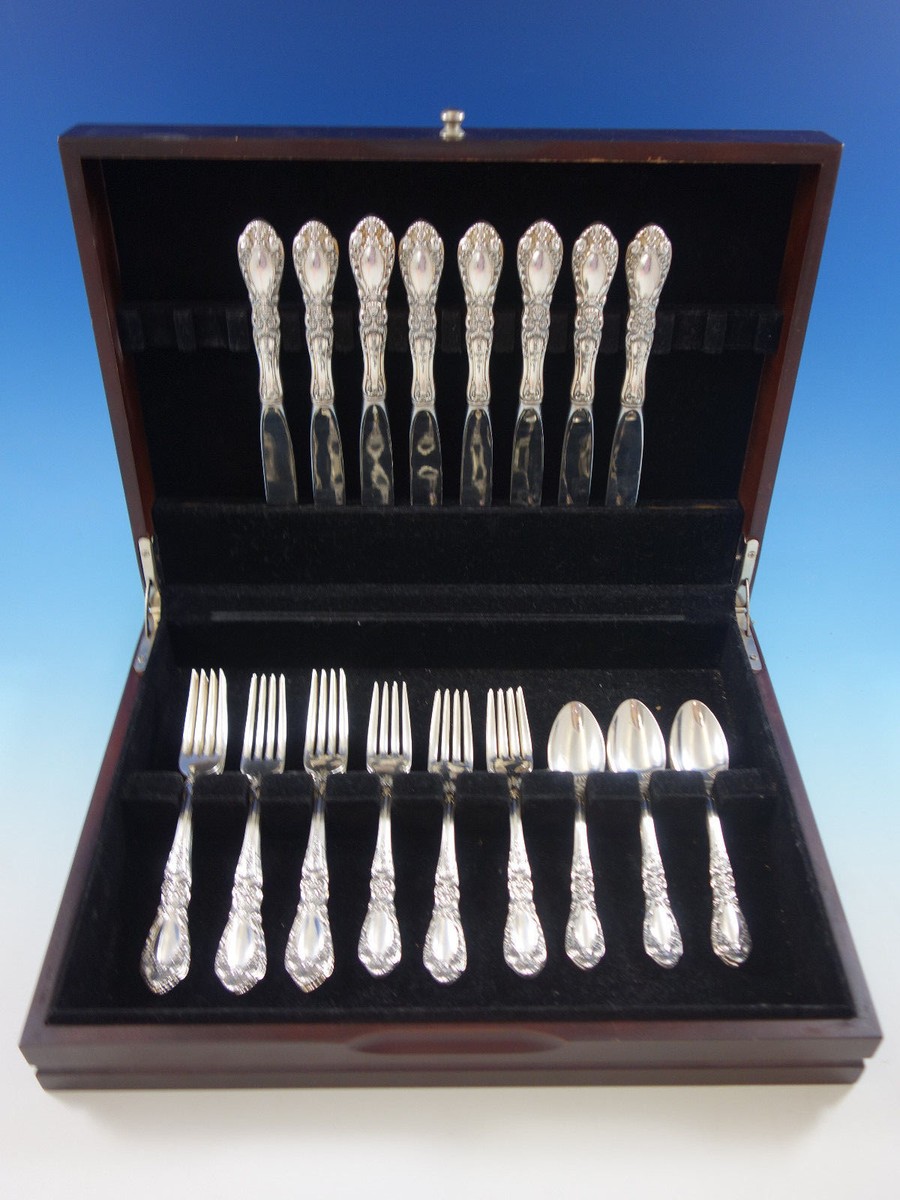 Prince Eugene by Alvin Sterling Silver Flatware Set for 8 Service
