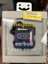 AirPods Gen 1  Gen 2 Earbud Case Cover, Dark Iridescent Heyday Brand New