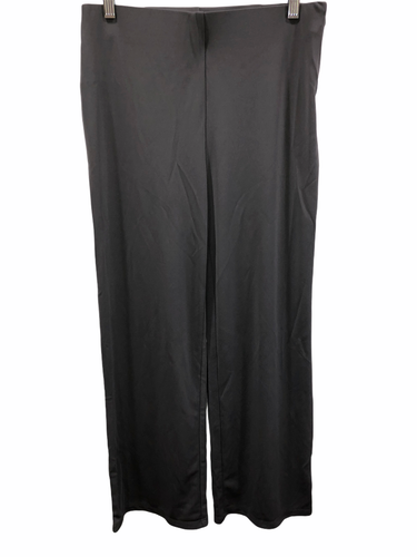 H by Halston Women's Petite Jersey Knit Wide Leg Pants Granite Grey Size 6P - Picture 1 of 2