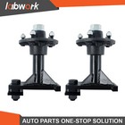 Labwork 5×5.5 Lug Shipping Container Wheels and Bolt-On Spindle Kit w/o Handle