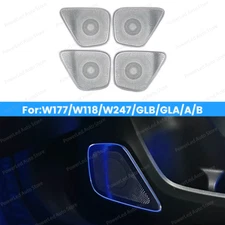 For Mercedes Benz A/B/GLB Class W177 W247 Car Door Speaker Cover ambient light