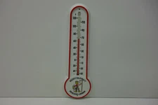 Reddy Kilowatt "DEDICATED LINEMAN" THERMOMETER ELECTRICIAN GIFT. GREAT GIFT!