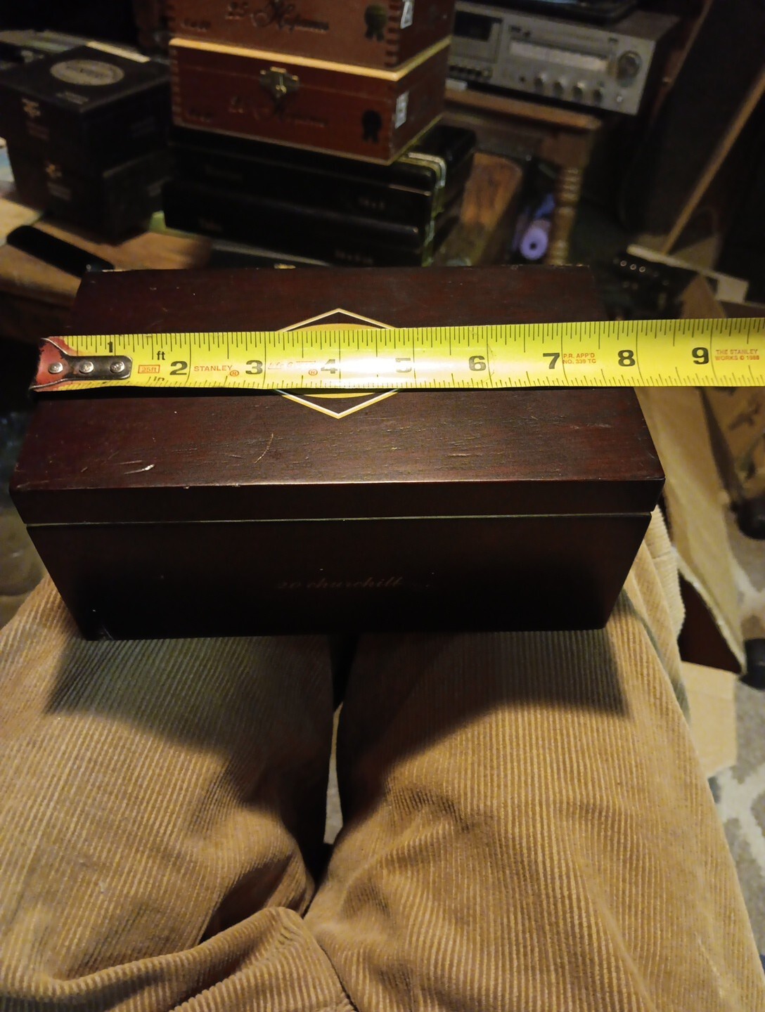 CAO Gold Maduro Churchill Cigar Box