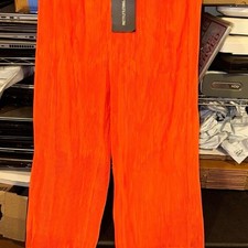 Prettylittlething Women's Orange and Red Trousers