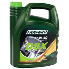 5 Liter FANFARO DSX 15W-40 CH-4/SL Motoröl E3 B3 A3 VW 505.00 501.00 MB 229.1