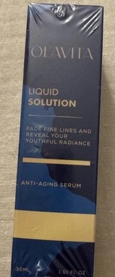 OLAVITA Liquid Solution Anti Aging Serum 30 ml 1.01 oz  New Sealed Brand new