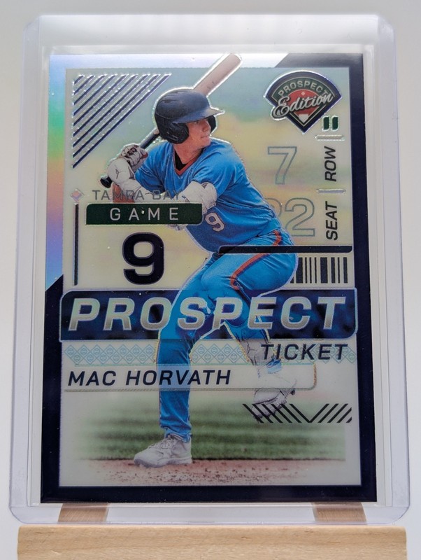2024 Panini Prospect Edition Mac Horvath #19 (RC) /88
