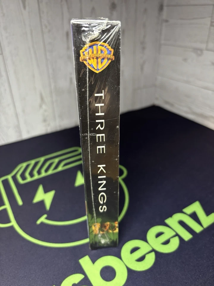 BRAND NEW Three Kings (VHS; 1999) George Clooney Mark Wahlberg RARE Sealed - Image 2 of 4